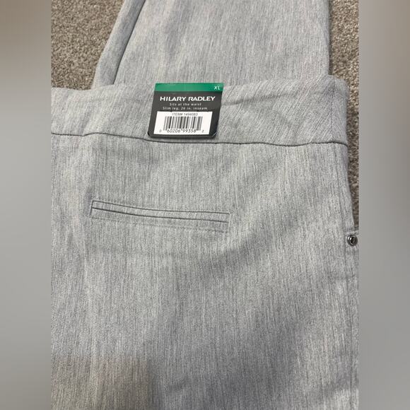 straight formal tailored Hilary radley pull on slim leg trouser sz X-Large - Picture 3 of 15